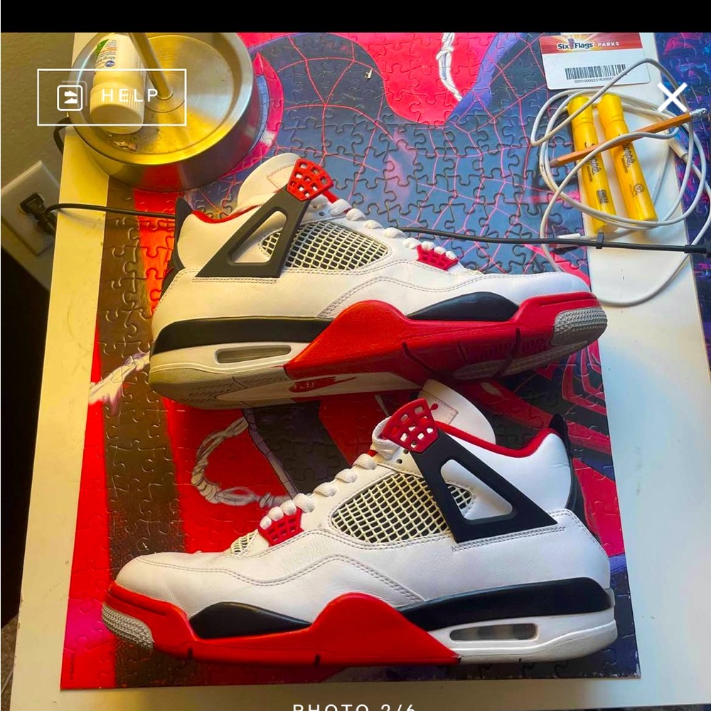 Nike Air Jordan 4 Fire Red